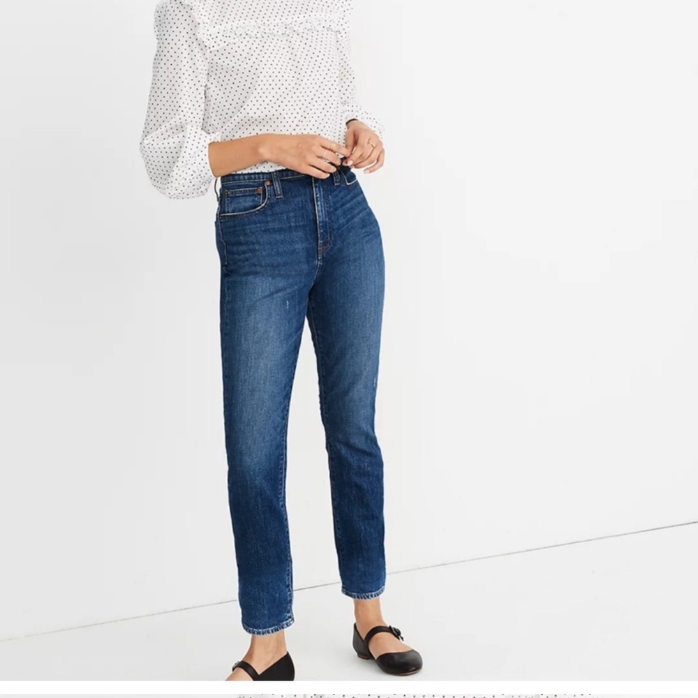 Madewell. The High-Rise Slim Boyjean